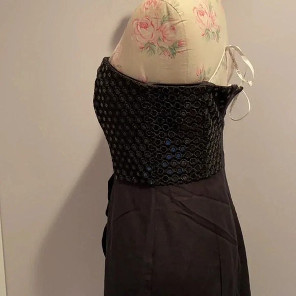 Lilly Pulitzer black strapless mini dress size 2 - Picture 6 of 14